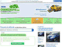 Tablet Screenshot of changeauto.com